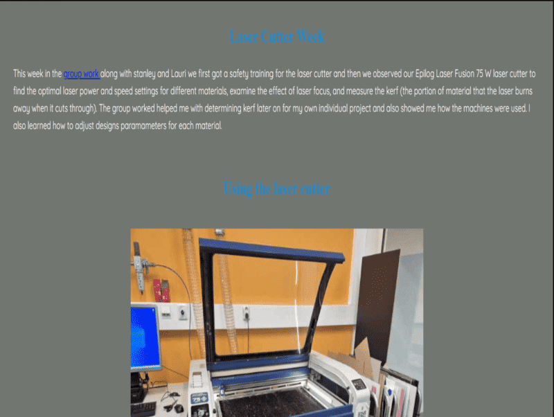 Individual Documentation
